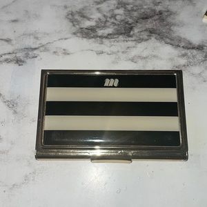 Kate side card wallet. Initial“M”